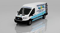 HVAC Plumbing and Electrical Service Van