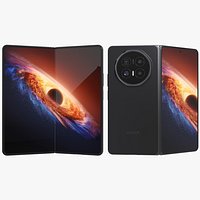 Honor Magic V6 Black Animated