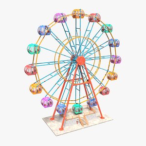 3D Ferris Wheel model