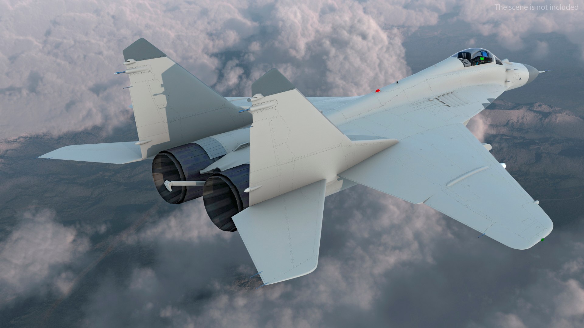 3D MiG 29 Multirole Fighter Aircraft Flight - TurboSquid 1821615