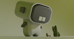 3D Cute Robot