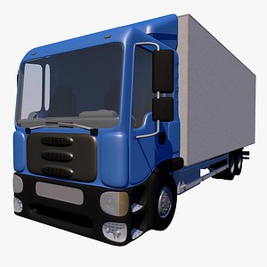 3D van truck