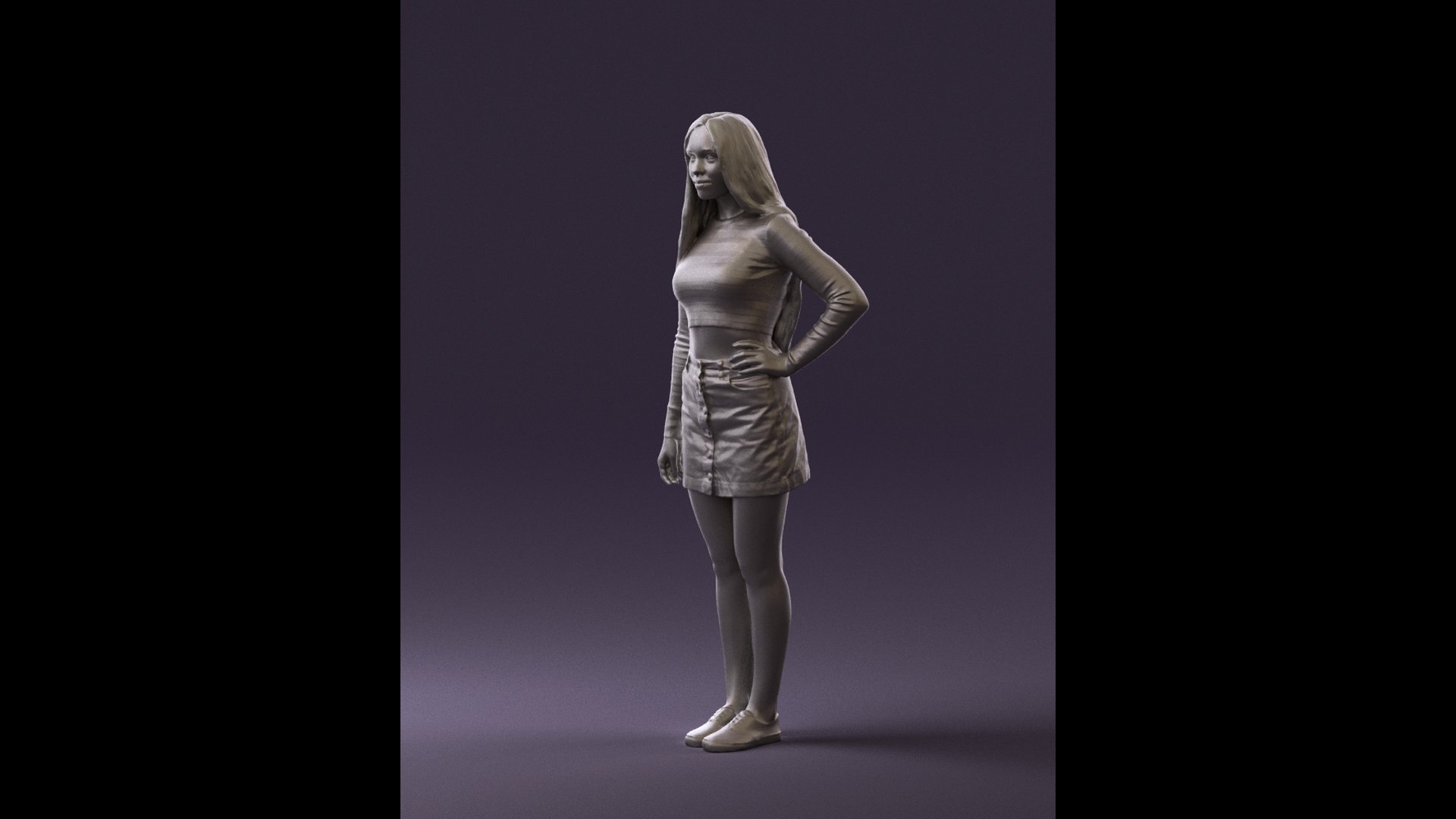 Scanned realistic human model - TurboSquid 1646490