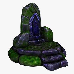 Stone Altar 3D model