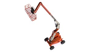 JLG 600AJ Articulating Boom Lift 3D model