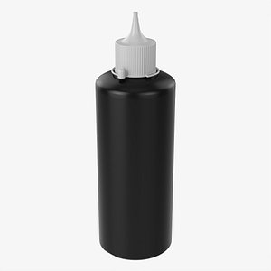 Hydrogen peroxide plastic bottle model