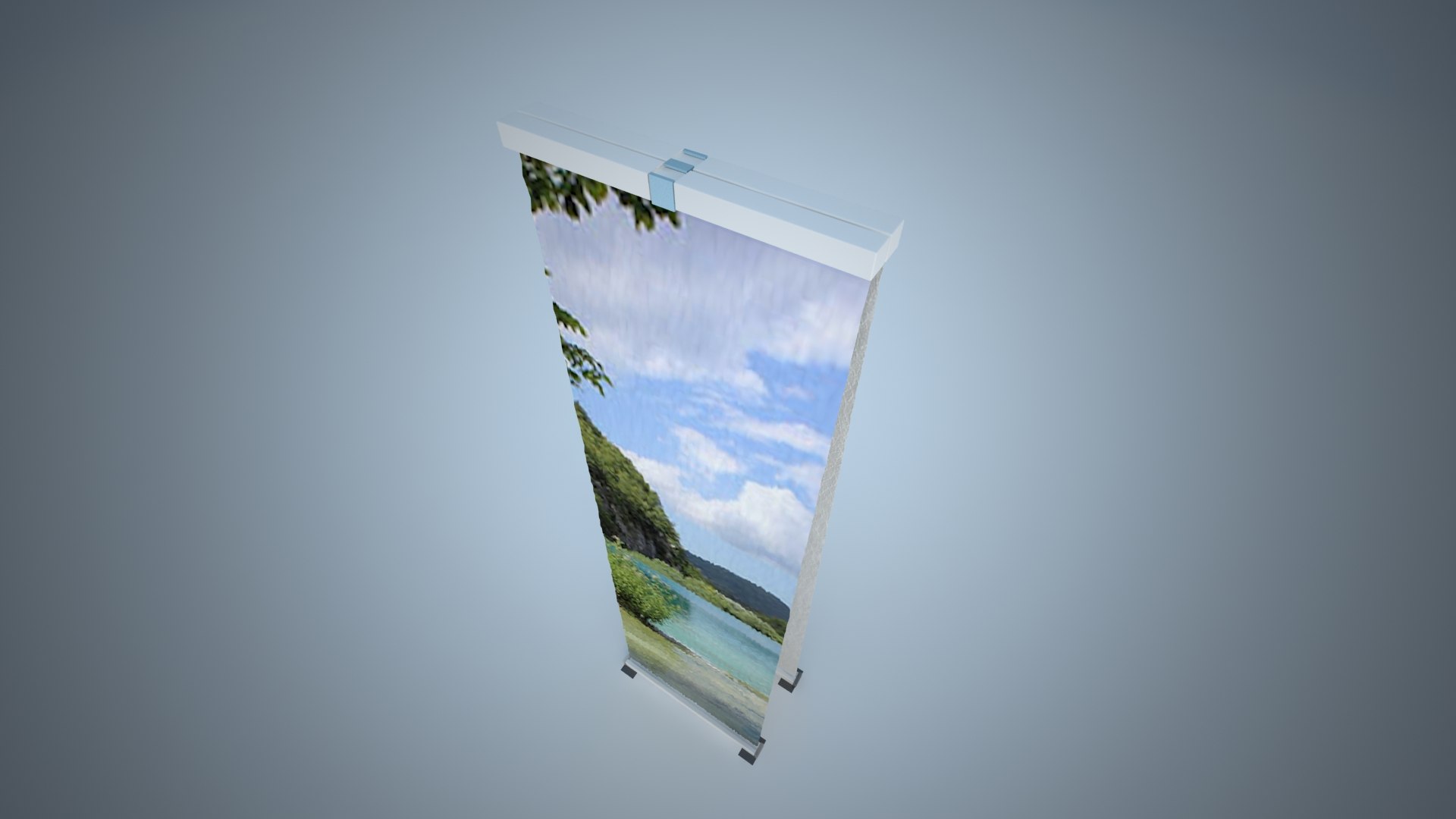 Stand L Modul Advertising 3d Max