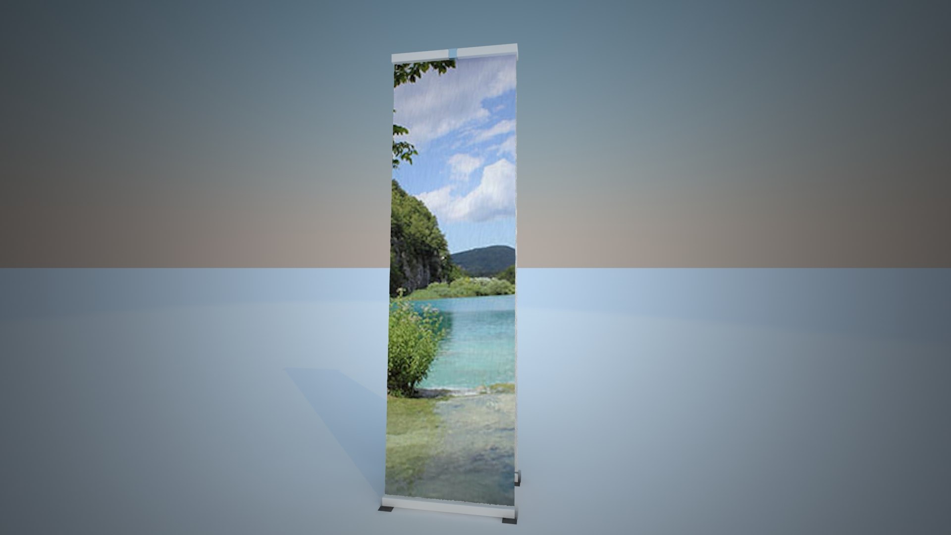 Stand L Modul Advertising 3d Max