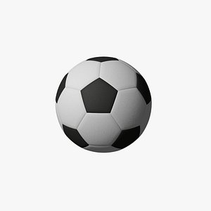 Soccer Ball With Bump Texture