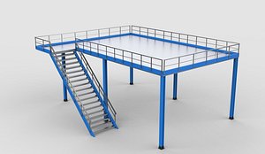 Mezzanine 3D model 3D