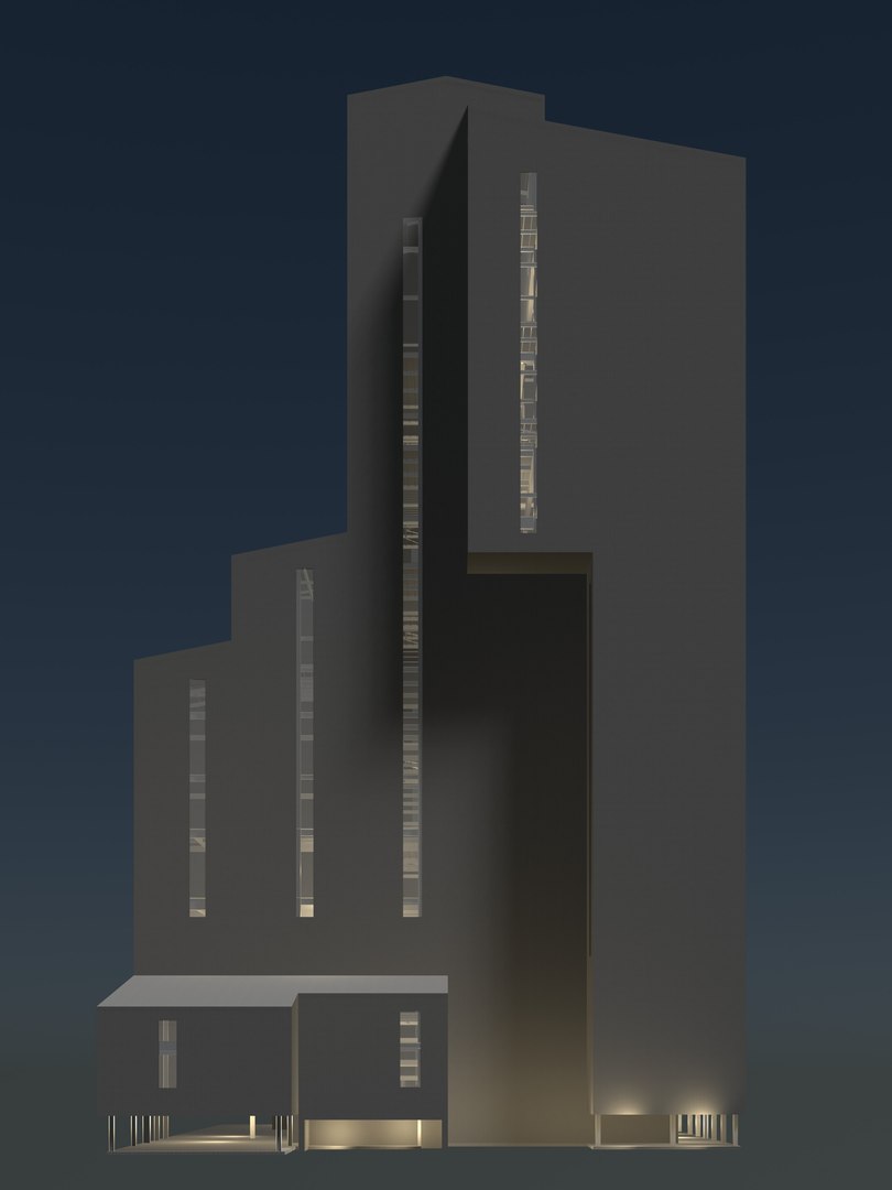 3D Industrial Factory Tower 25i01 - TurboSquid 2333116