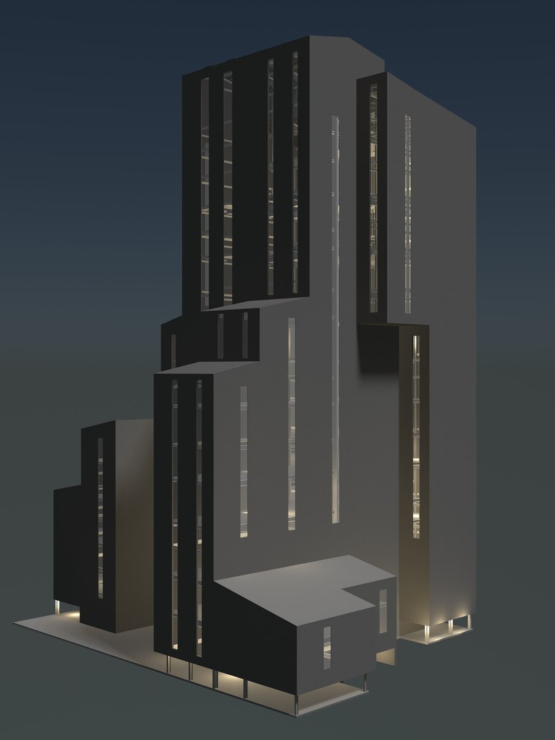 3D Industrial Factory Tower 25i01 - TurboSquid 2333116