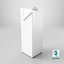 Beverage Carton 1L- Customizable Tilt-Edge Drink Box 3D model
