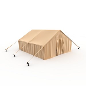 Military Tent 50 3D model