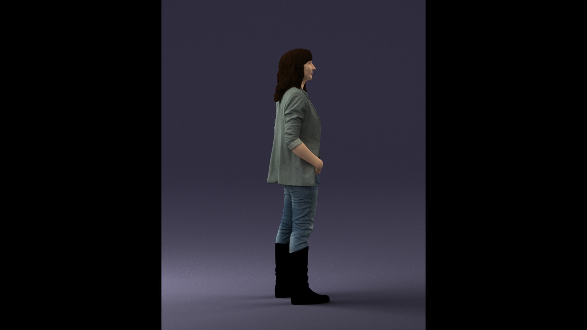 Scanned Realistic Human 3D Model - TurboSquid 1701709