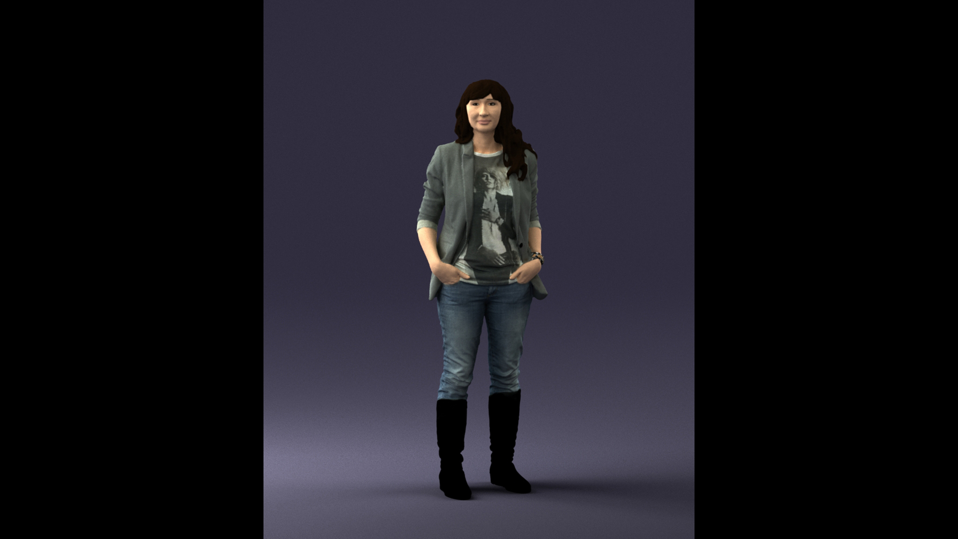 Scanned Realistic Human 3D Model - TurboSquid 1701709