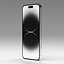 iPhone 14 Pro Max Silver low-poly PBR