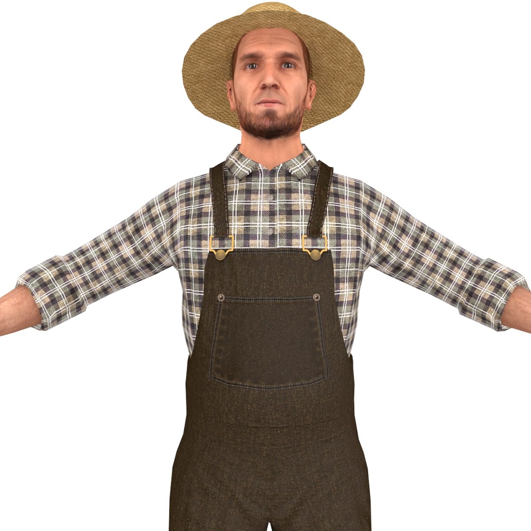 farmer man straw 3D https://p.turbosquid.com/ts-thumb/40/LIZgcN/NsvWFLI9/30008/jpg/1536225769/1920x1080/fit_q87/caef433c0ccac9c7a2aae1e798e3ecaa749a5f16/30008.jpg