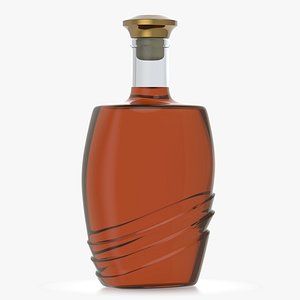 bottle glass 3D