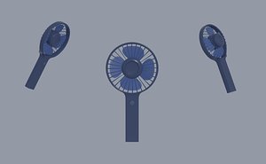 Mini Handheld Fan 3D
