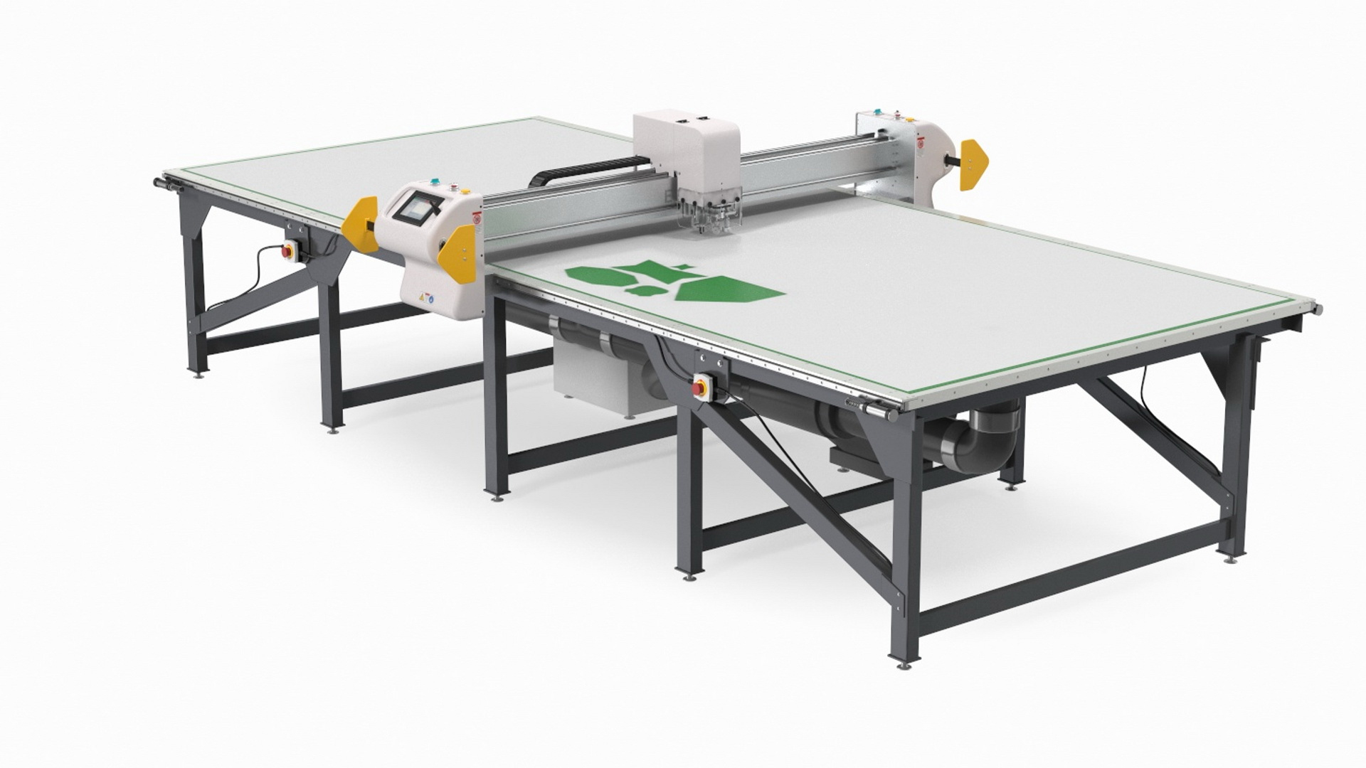 3D Flatbed Cutter Machine - TurboSquid 2390559