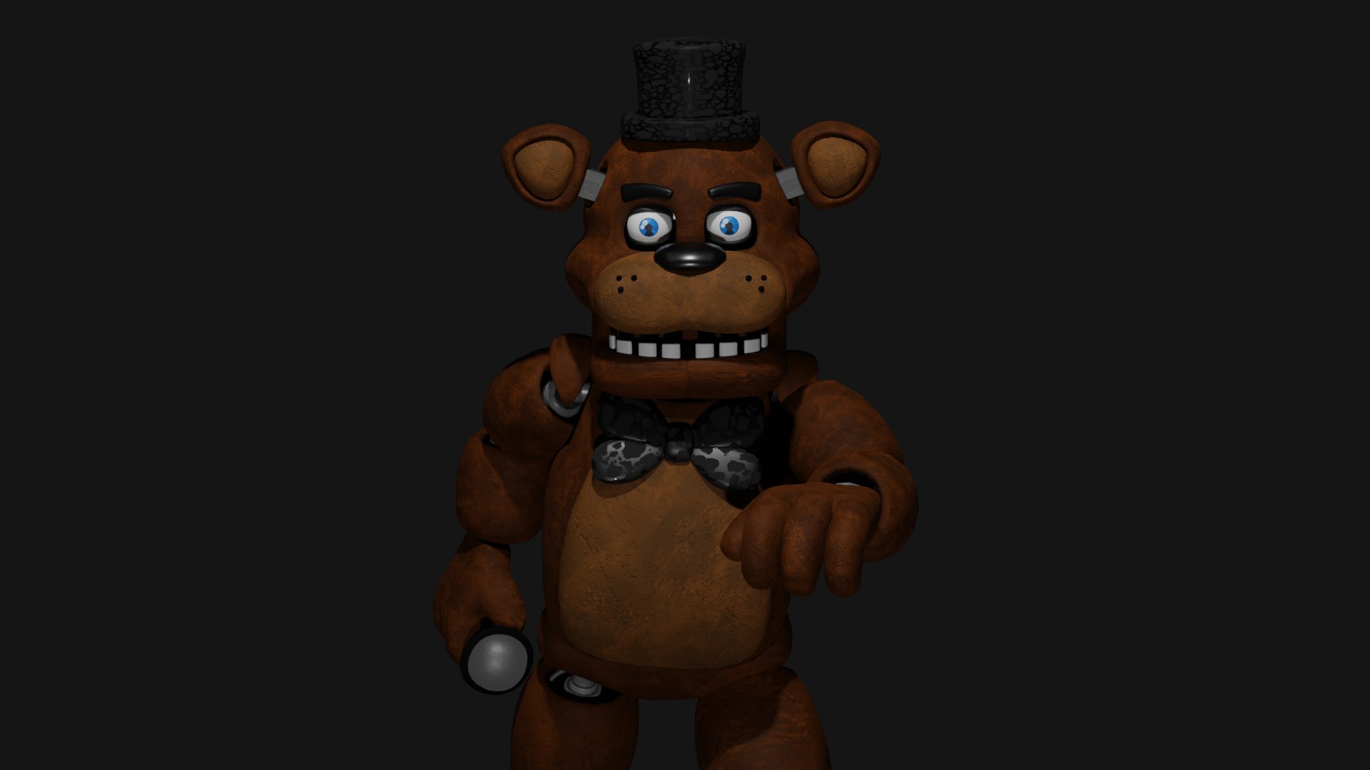 Fnaf Freddy Fazbear Model Turbosquid 2099576