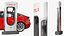 Electric Charging Station and Tesla Model 3