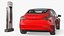Electric Charging Station and Tesla Model 3