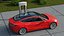 Electric Charging Station and Tesla Model 3