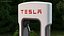 Electric Charging Station and Tesla Model 3