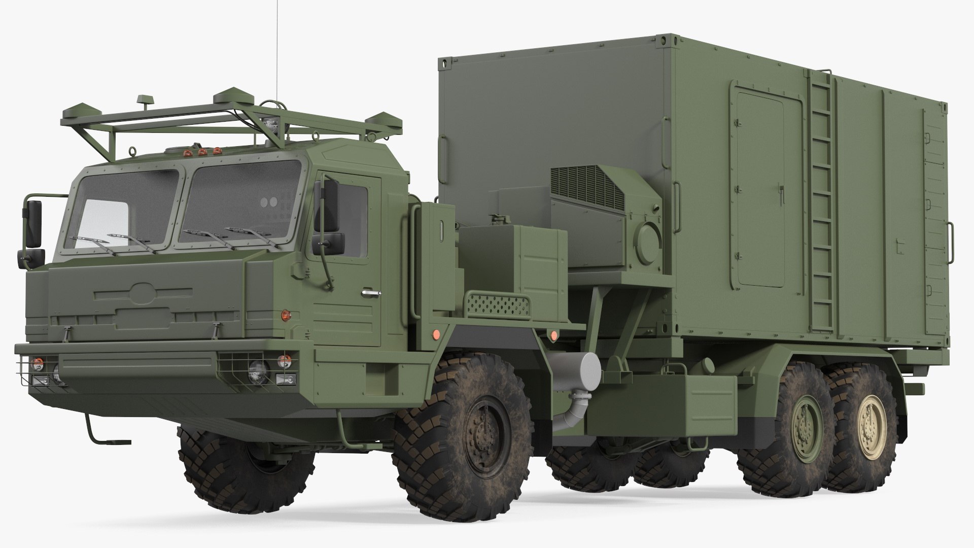 Command Vehicle 50K6 Vityaz 3D model preview