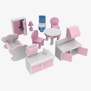 toy furniture 3D model