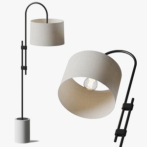 Arteriors - ILY FLOOR LAMP 3D