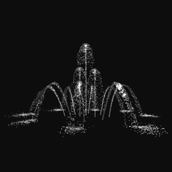 fountain 3d model