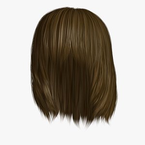 hairstyle 9 hair 3D model