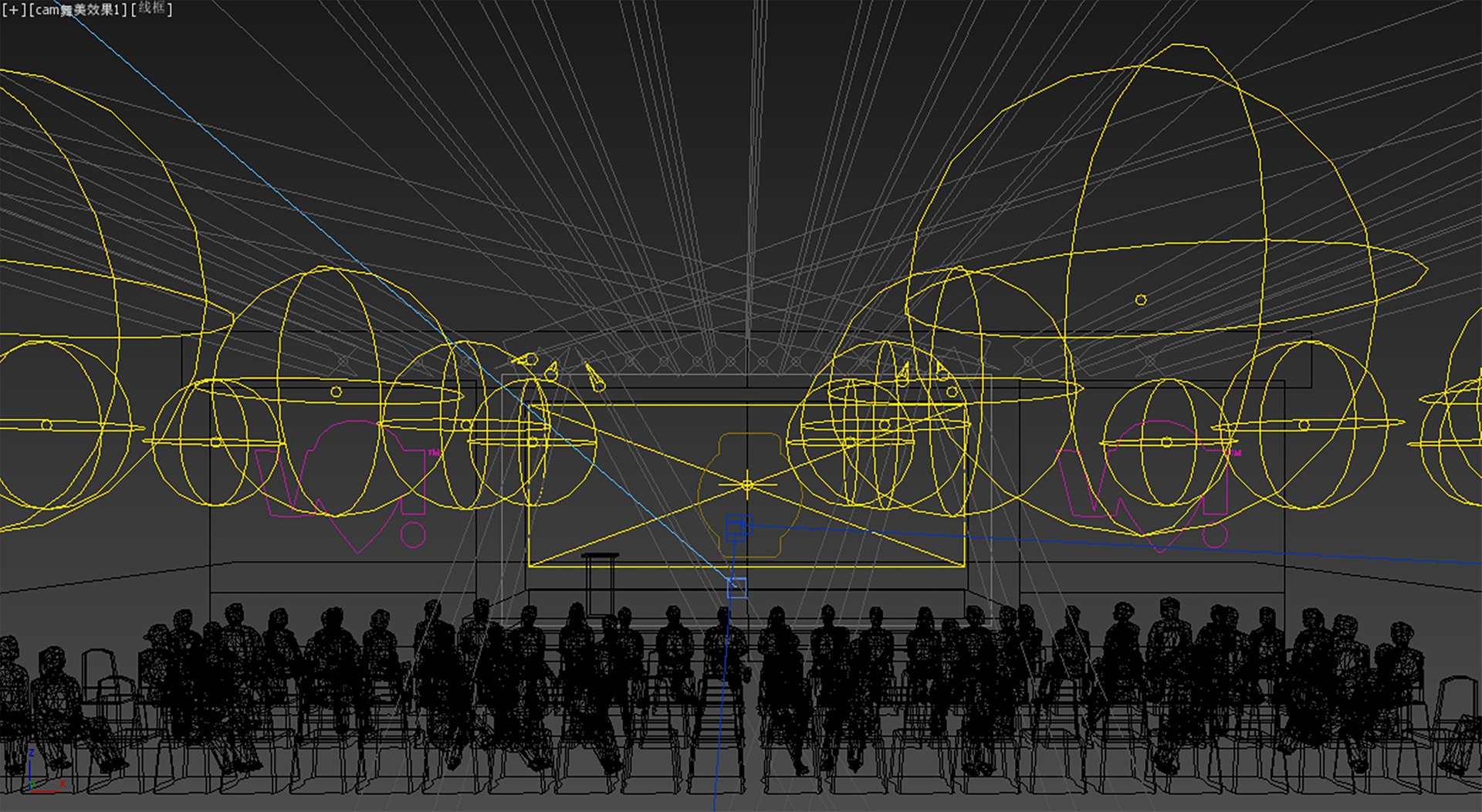 3D Stage Truss Meeting Hall Event T Station Show Concert - TurboSquid ...