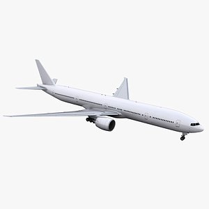 777-300 generic 3D model