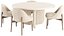 Sendai Chairs and Italo Table 3D model
