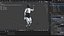 Artificial Intelligence Humanoid Robot Dancing Animated Rigged For Blender 3D model