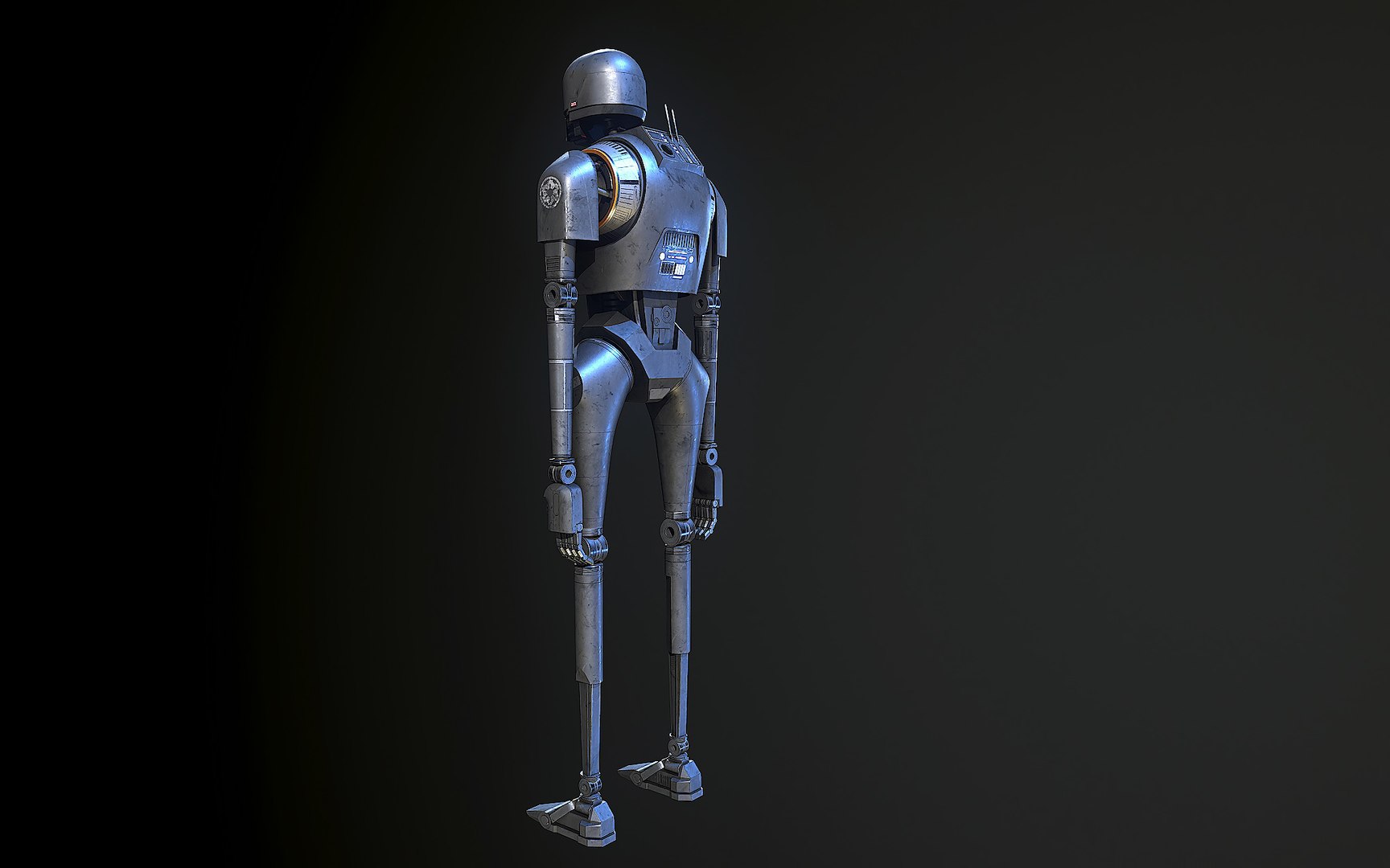 3D K-2SO Star Wars Model - TurboSquid 2198003