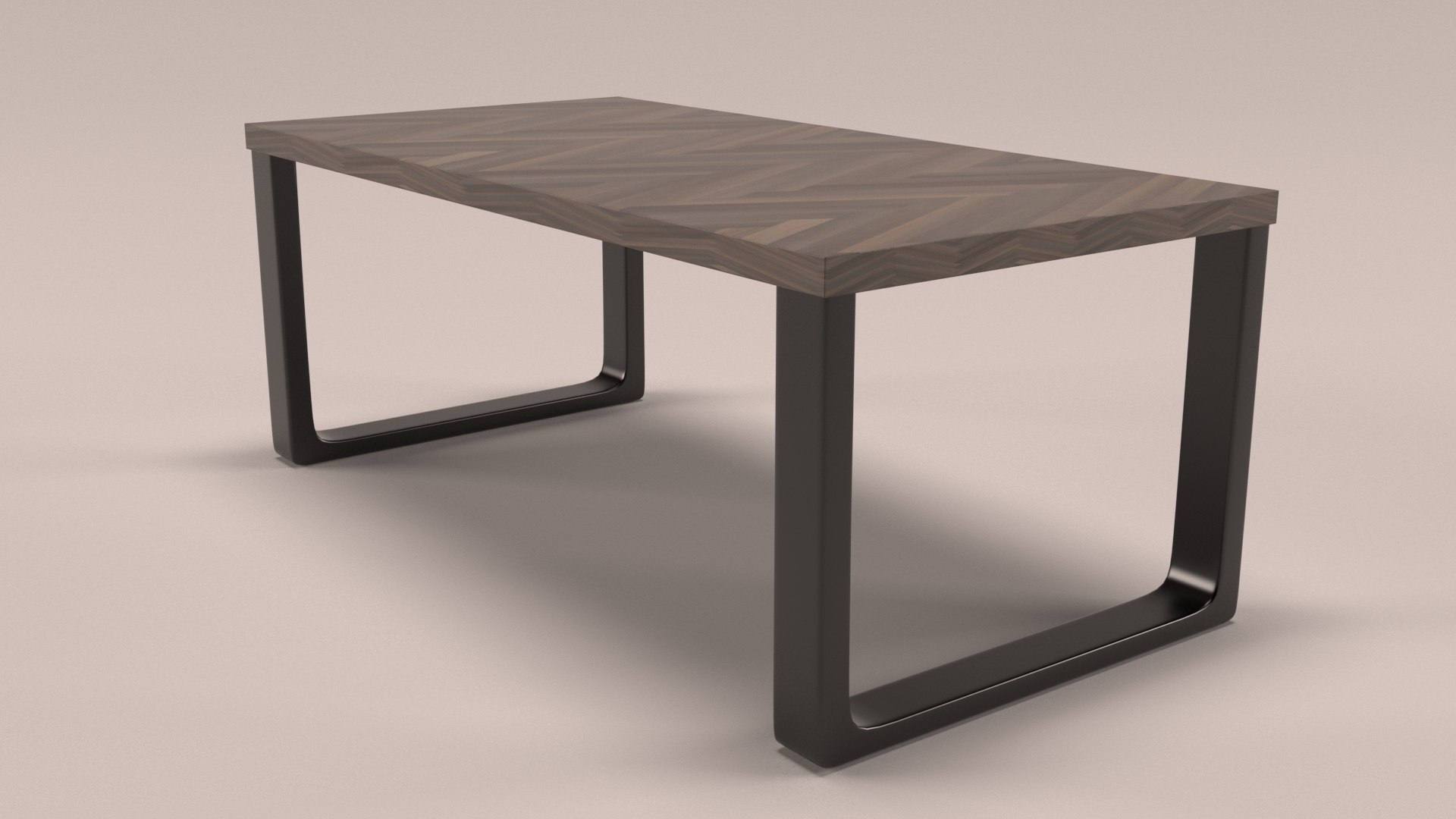 Simplistic desk 3D model - TurboSquid 1238876