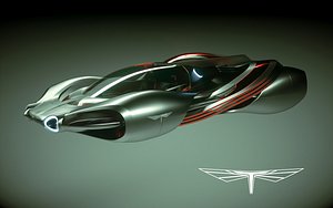 T Supersonic Hover Car 49 