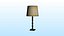 FAUX BAMBOO LAMP AO
