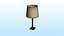 FAUX BAMBOO LAMP AO
