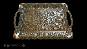 Oriental salver
