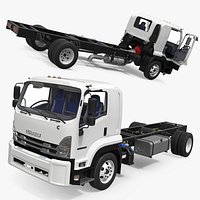 Isuzu FTR Vehicle Chassis Cab 2025 White
