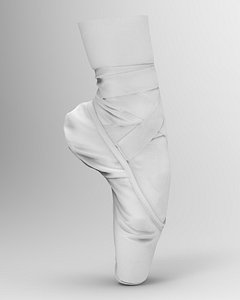 ballet shoe 3D model