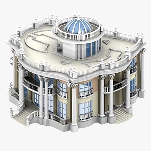 villa 3d max