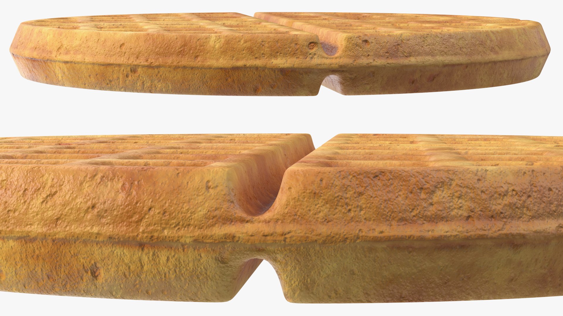 3D Round Waffle https://p.turbosquid.com/ts-thumb/41/5RDqij/Yn/roundwaffle3dmodel010/jpg/1674596089/1920x1080/fit_q87/6fe62ed5c7c8f71211c6c5c52d5d2784e15d293a/roundwaffle3dmodel010.jpg