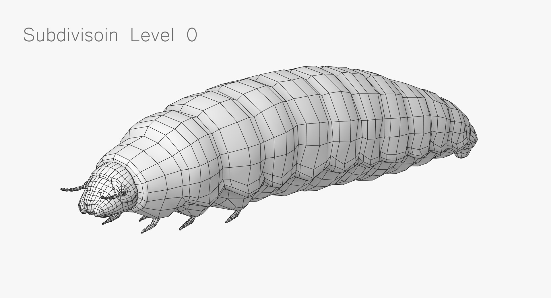 3D realistic maggot rig model - TurboSquid 1509209